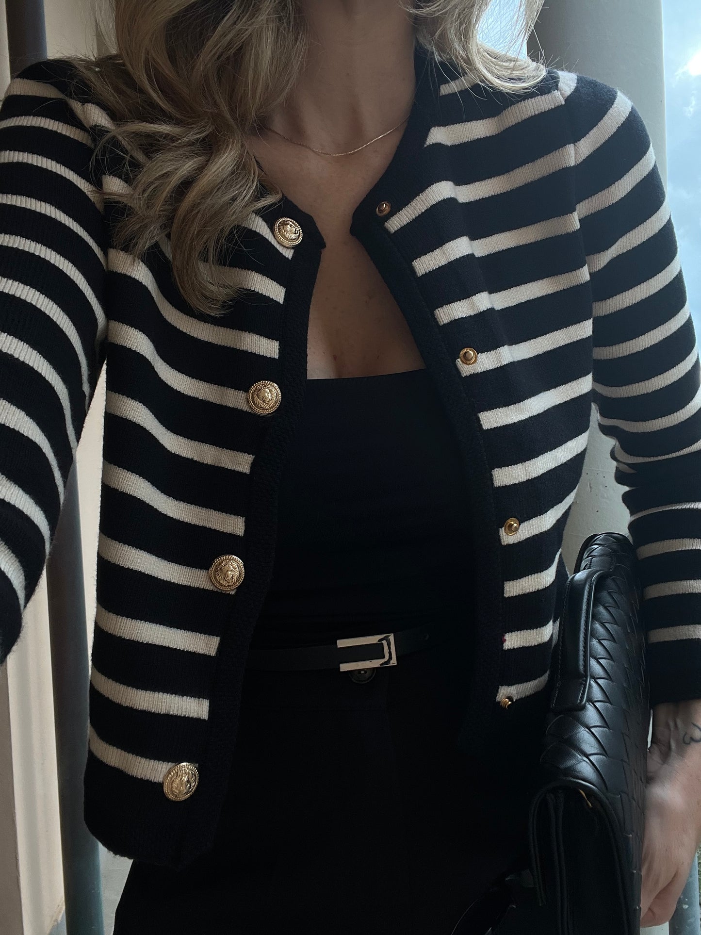 CARDIGAN RIVIERA NOIR