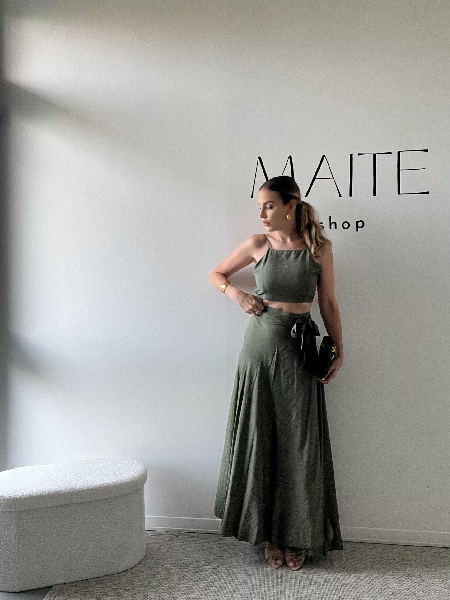COORDINATO OLIVE MUSE