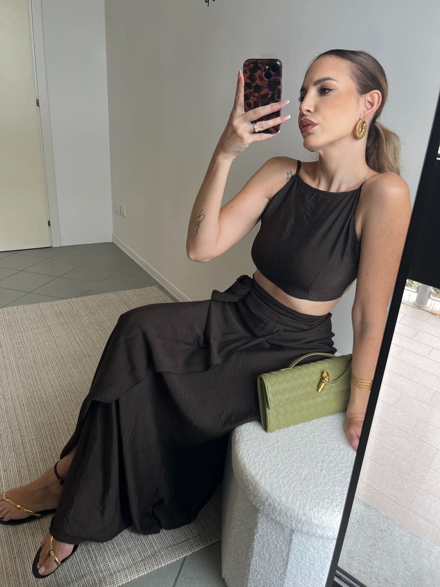 COORDINATO MOCHA NOIR