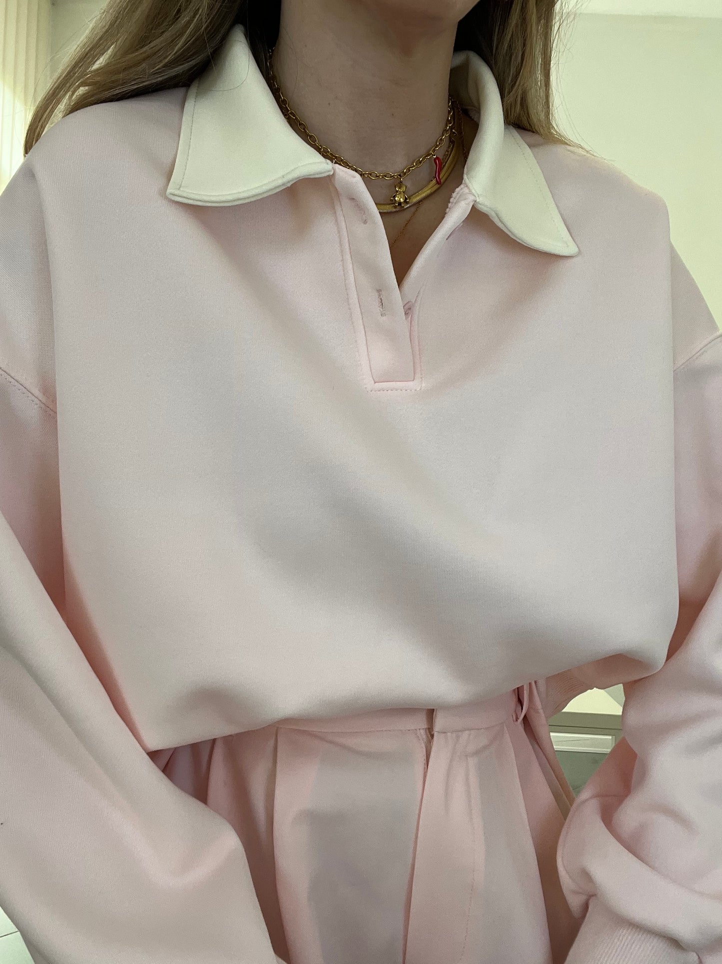 FELPA/POLO ‘ DOUBLE’ Base ROSA