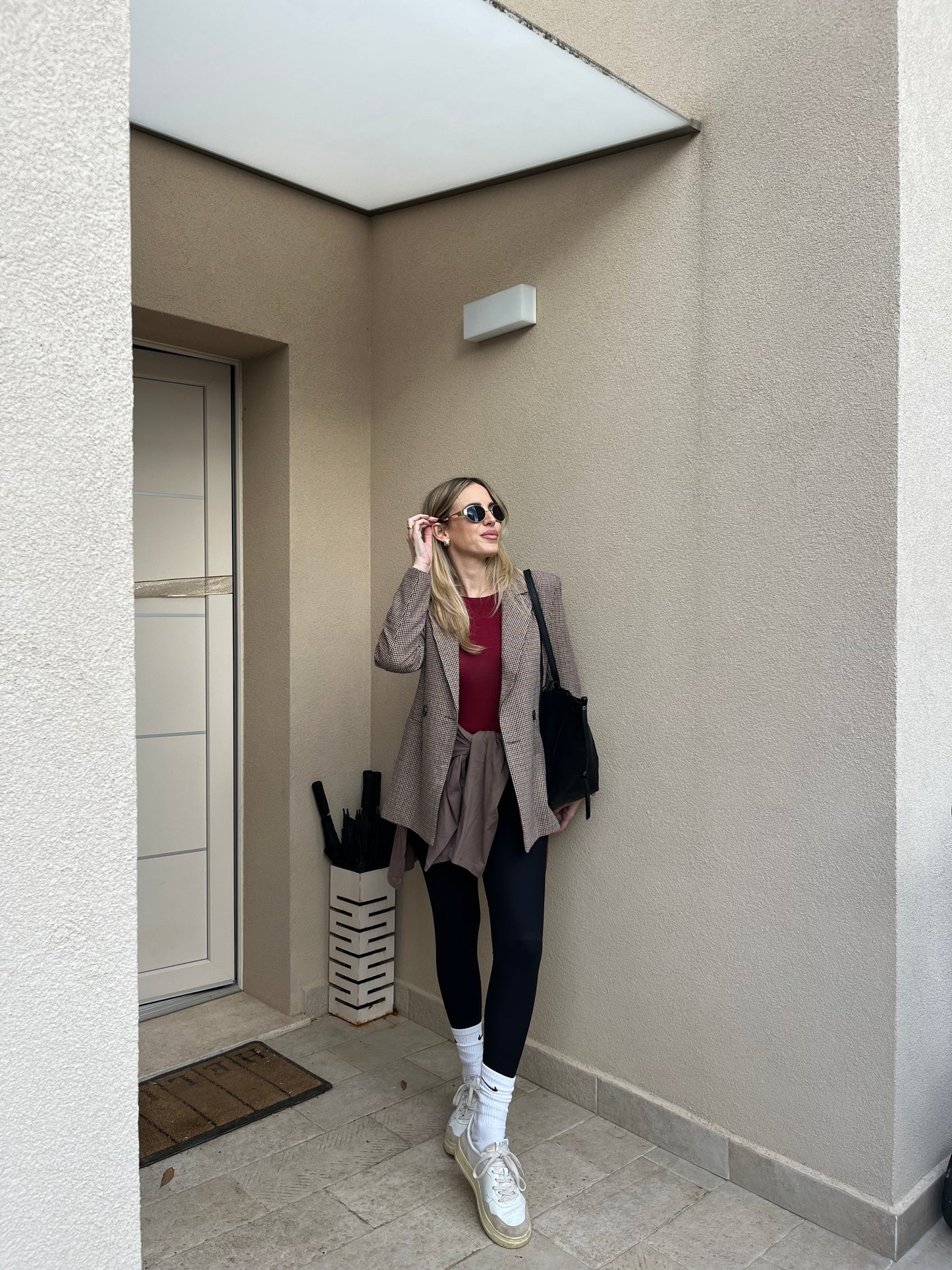 MAGLIA BASIC BORDEAUX