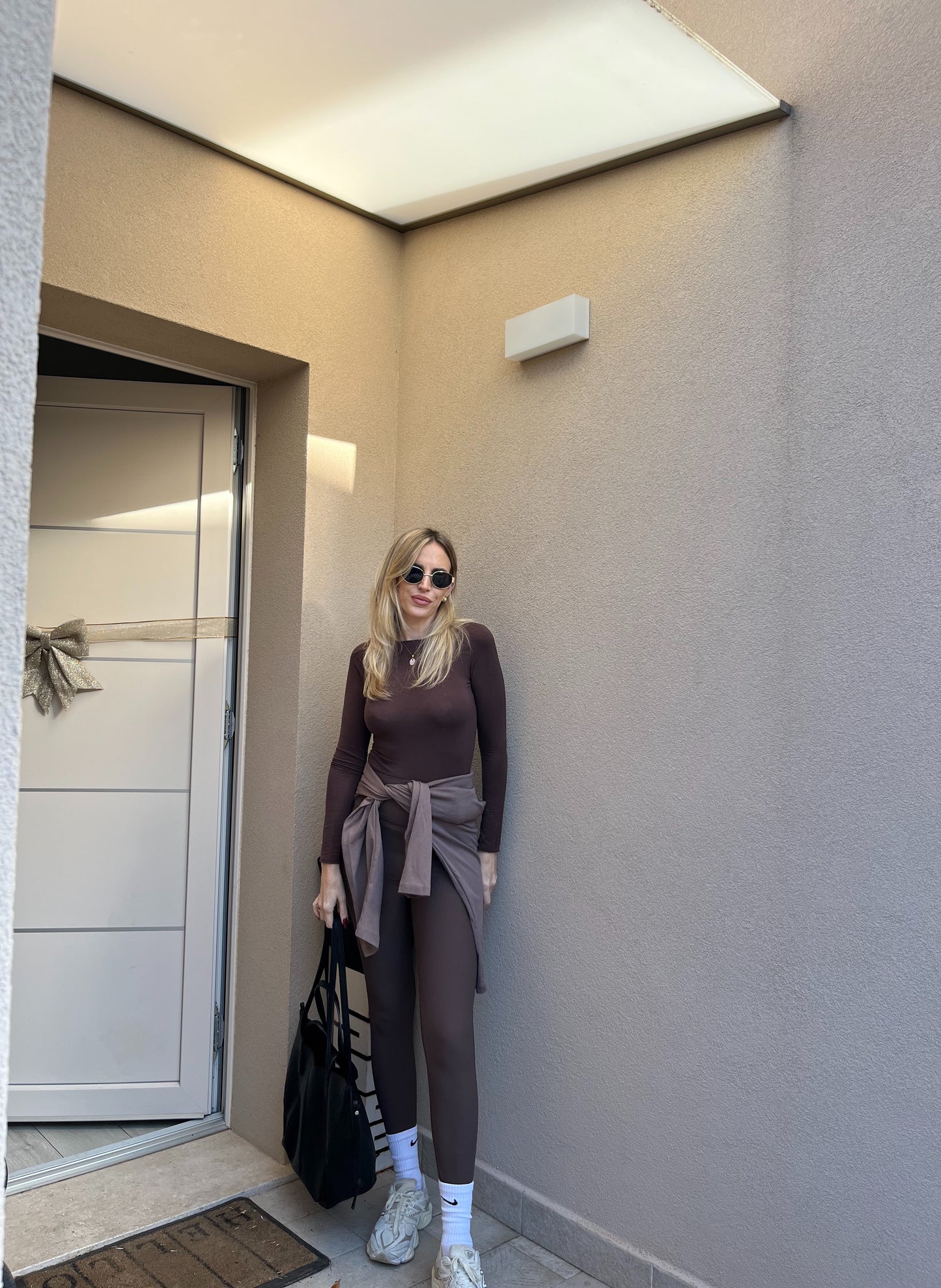 LEGGING DEEP BROWN ( preordine )