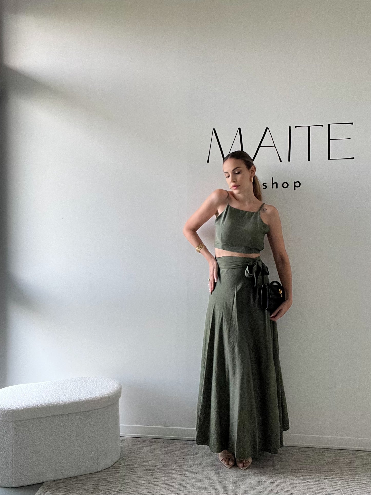 COORDINATO OLIVE MUSE