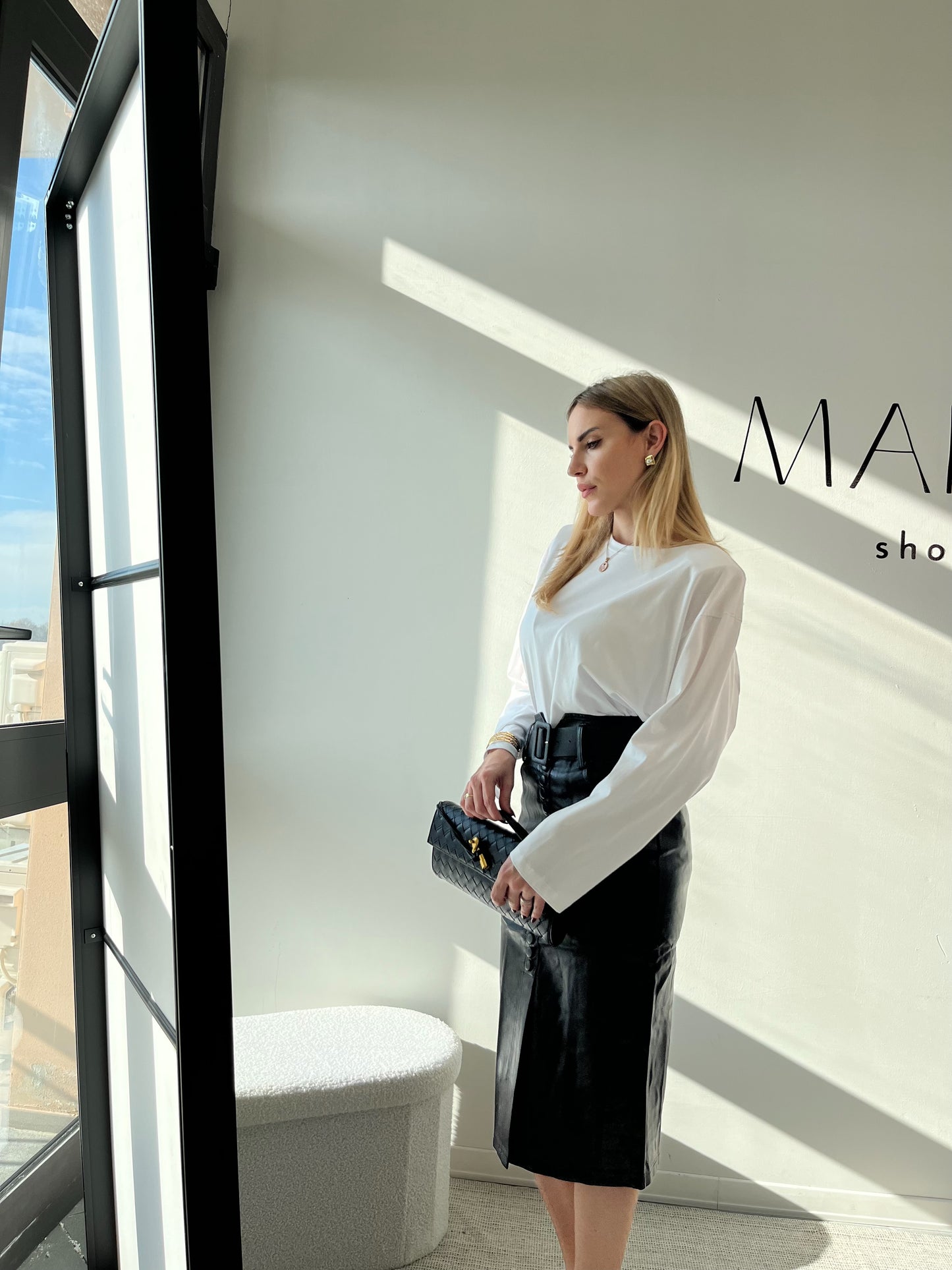 T-SHIRT MANICA LUNGA BIANCA