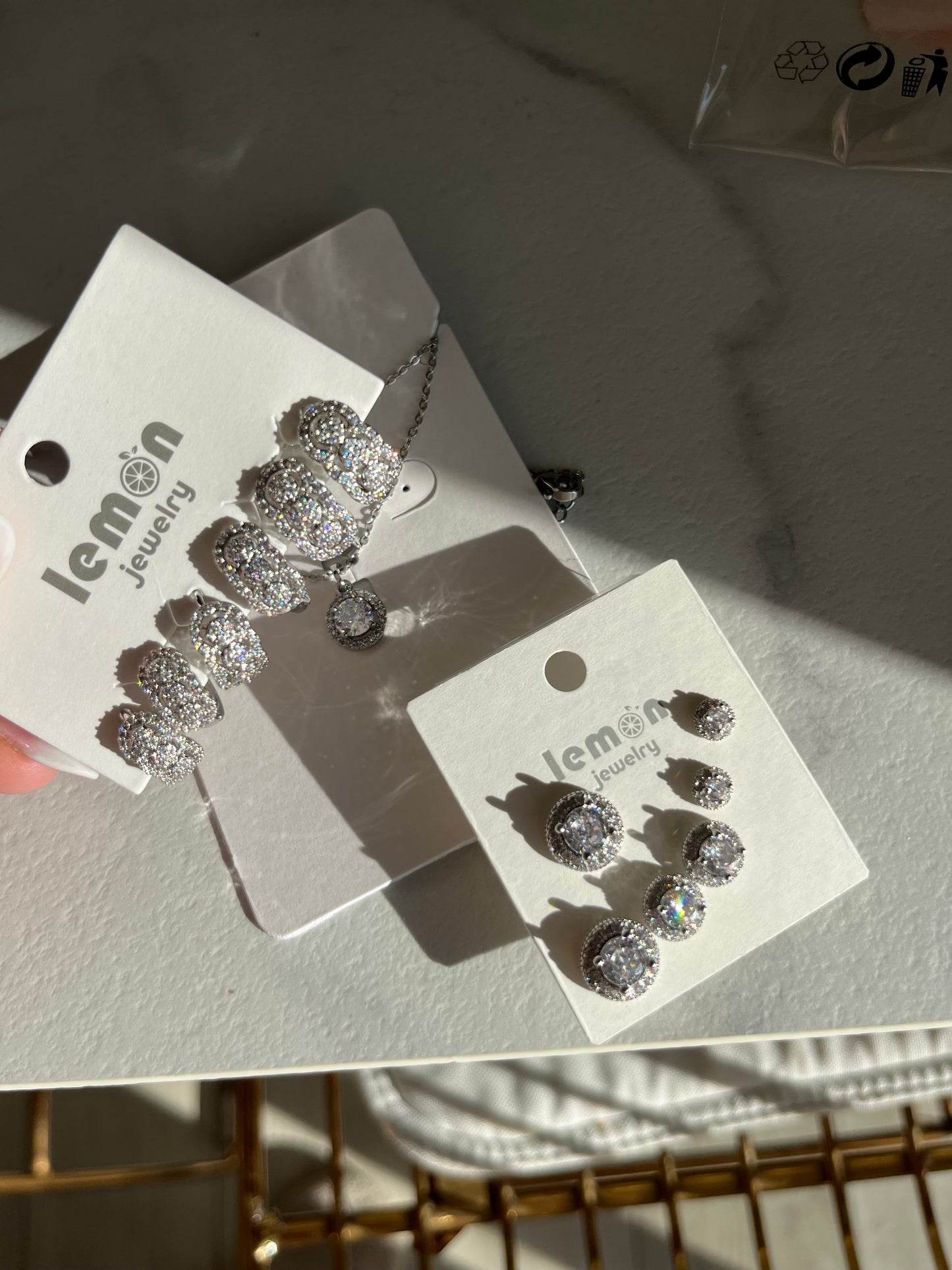 ORECCHINI CERCHIO “LUMINA VITAE” grandi