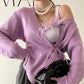 CARDIGAN KIM lilla