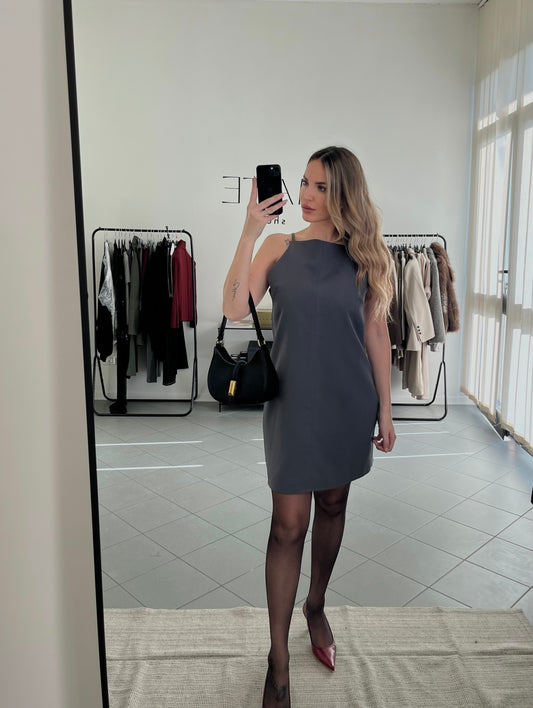 MINIDRESS grigio