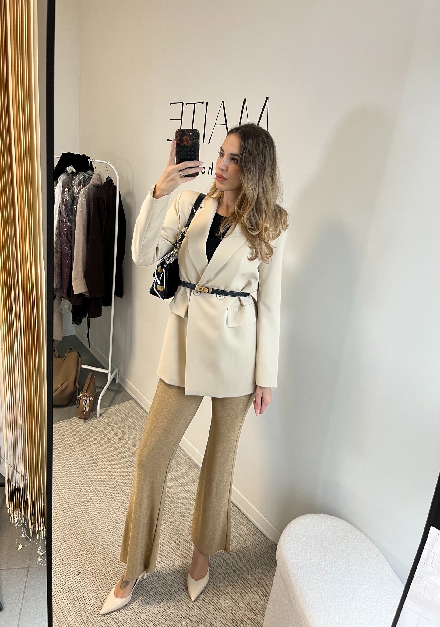 PANTALONE LUREX ÉLISE