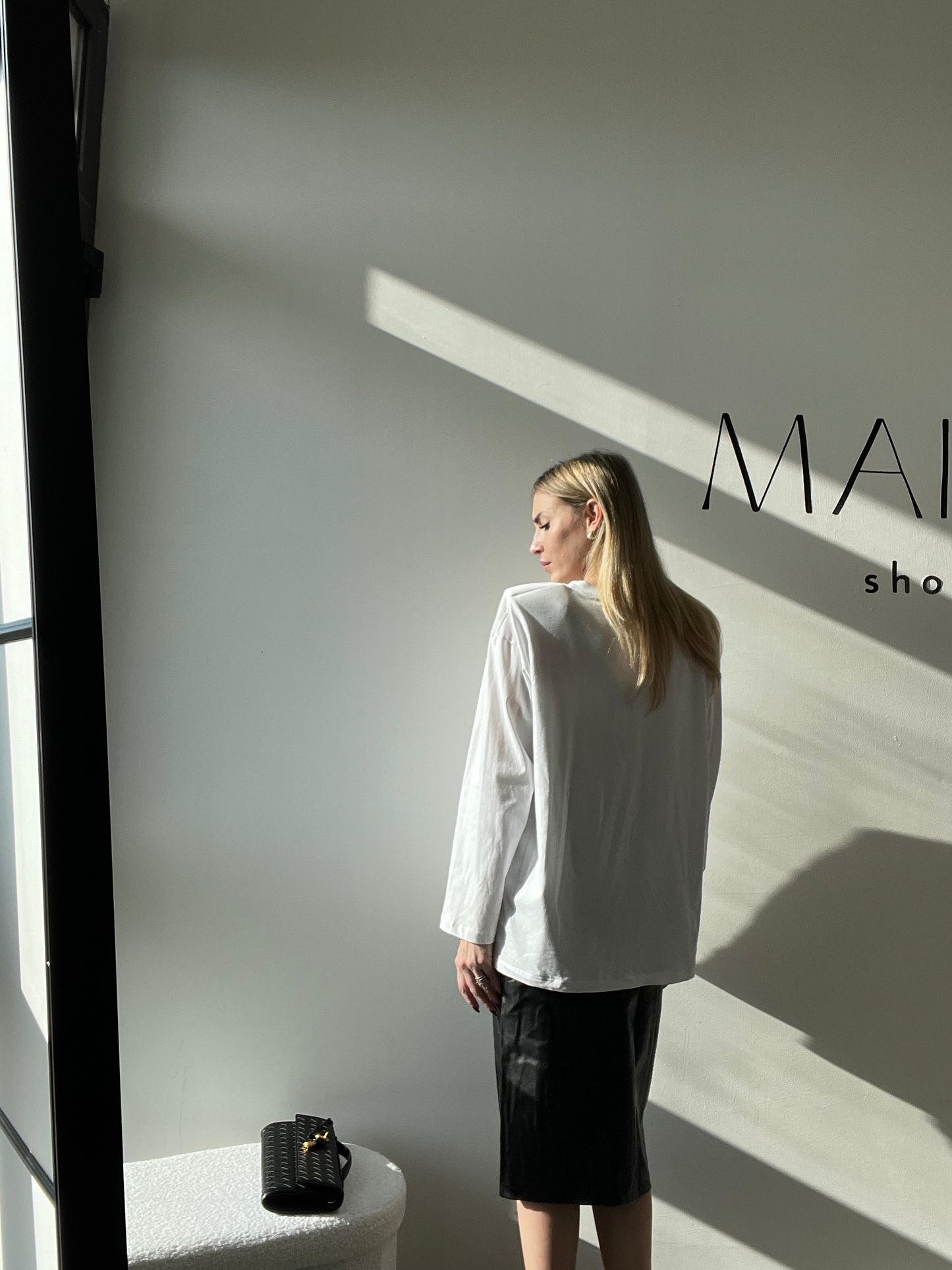 T-SHIRT MANICA LUNGA BIANCA