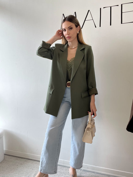 BLAZER VERDE OLIVA
