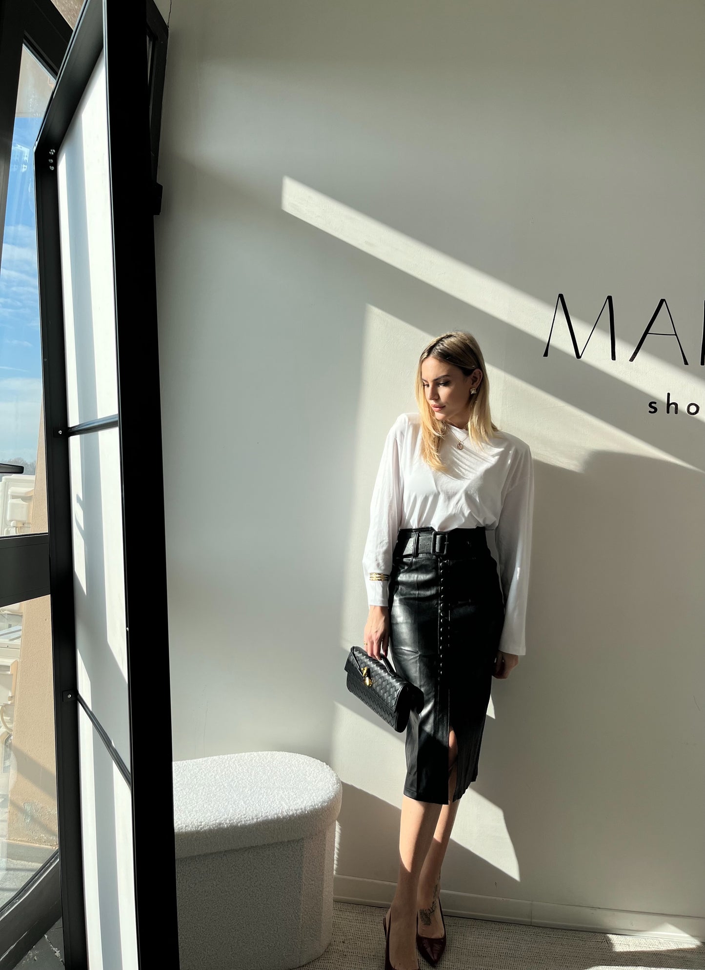 T-SHIRT MANICA LUNGA BIANCA