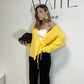 CARDIGAN KIM giallo