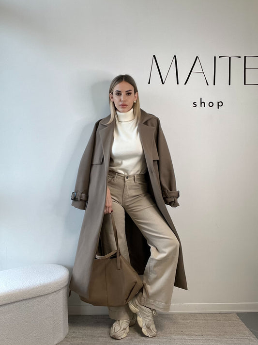 JEANS DELLA VITA BEIGE