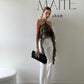 TOP NEREA VOLANT OLIVE