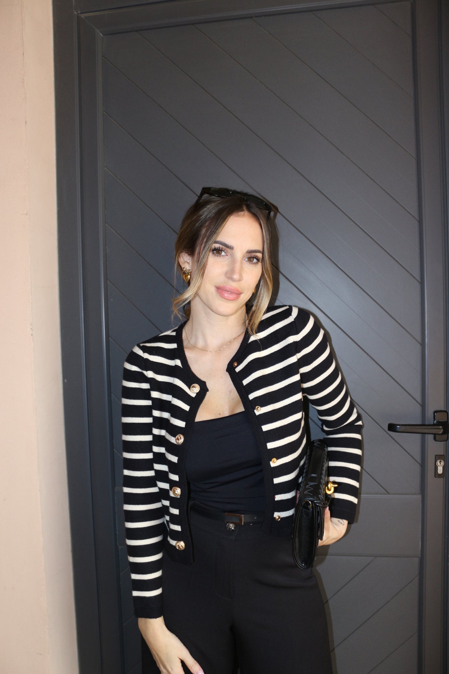 CARDIGAN RIVIERA NOIR