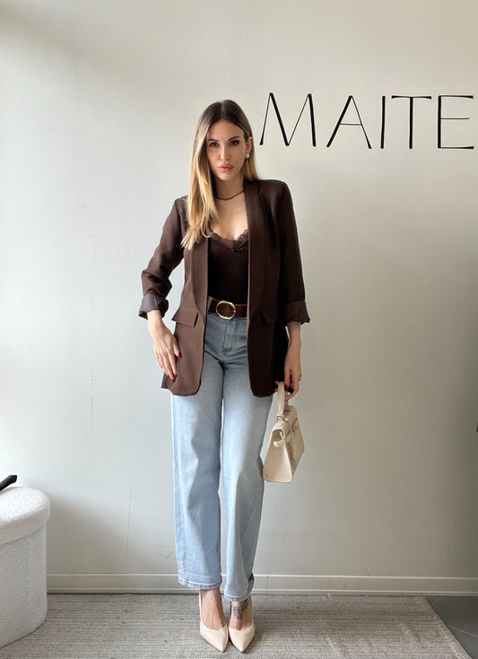 BLAZER chic Chocolate
