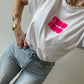 T-shirt boucle