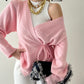 CARDIGAN KIM rosa