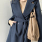 CAPPOTTO BLU SCURO
