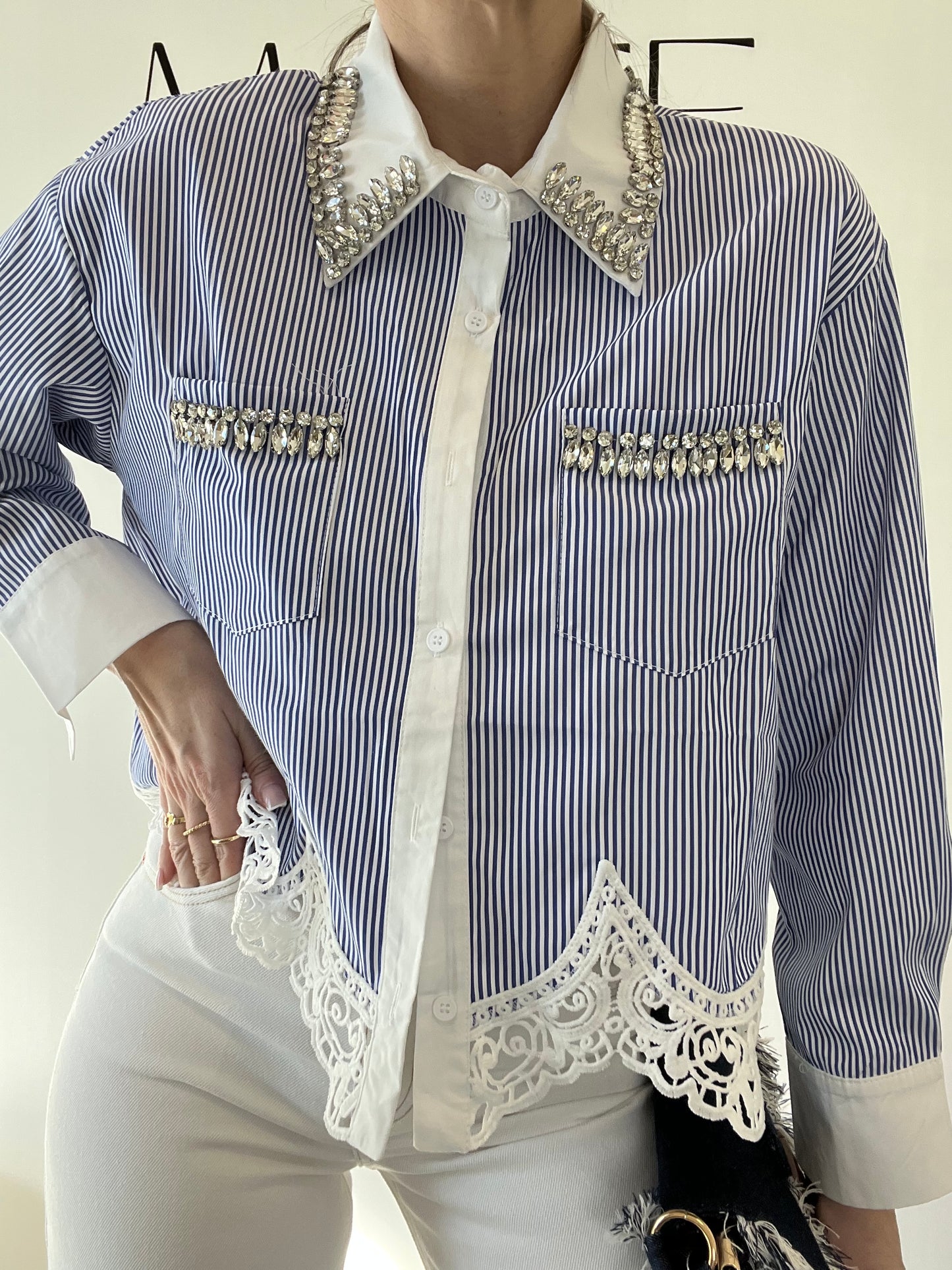 CAMICIA SESILY azzurra