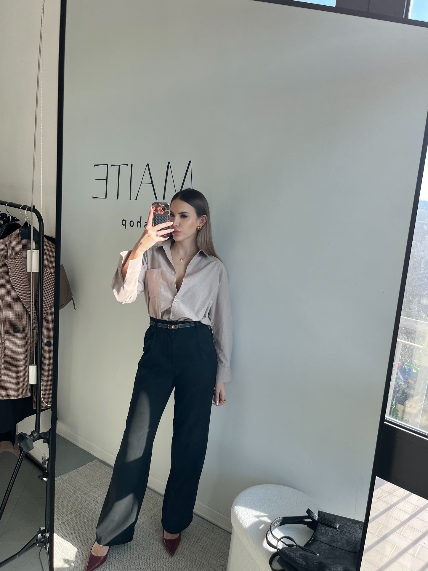 CAMICIA BEIGE EPOQUE