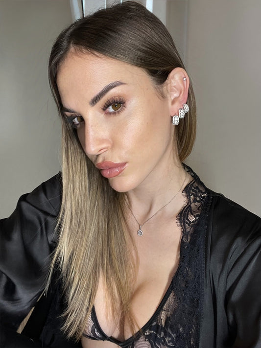 ORECCHINI CERCHIO “LUMINA VITAE” grandi