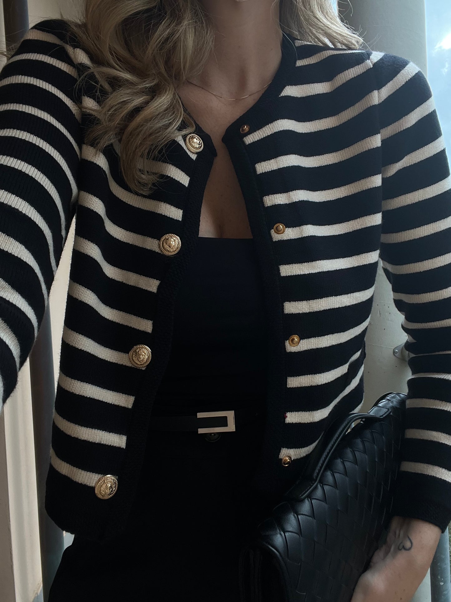 CARDIGAN RIVIERA NOIR