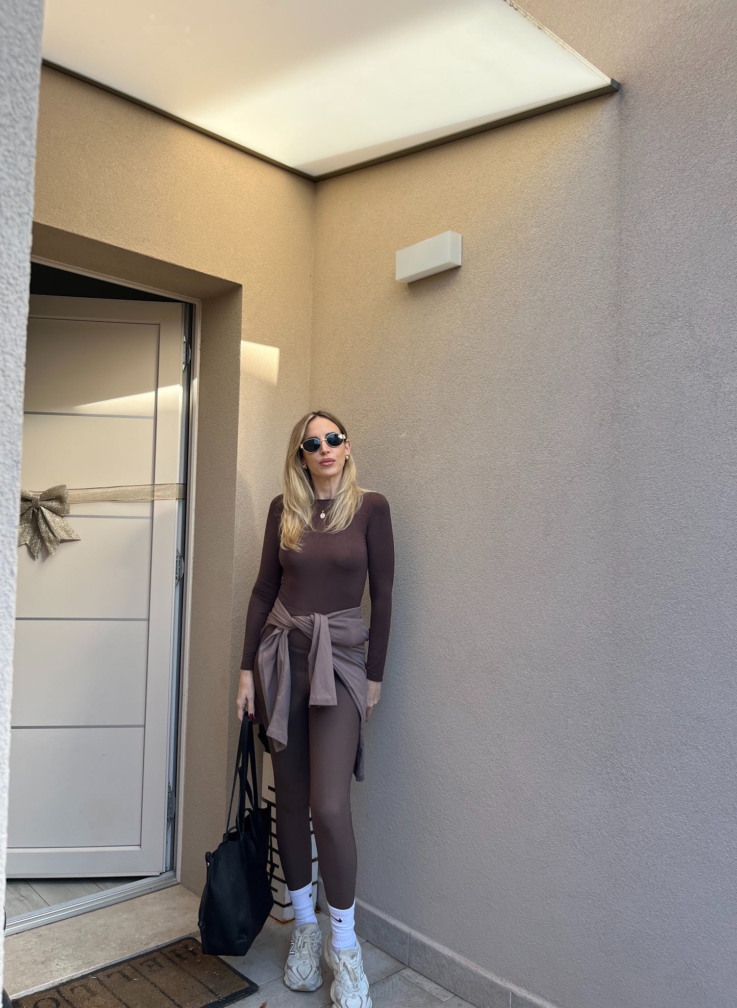 LEGGING DEEP BROWN ( preordine )