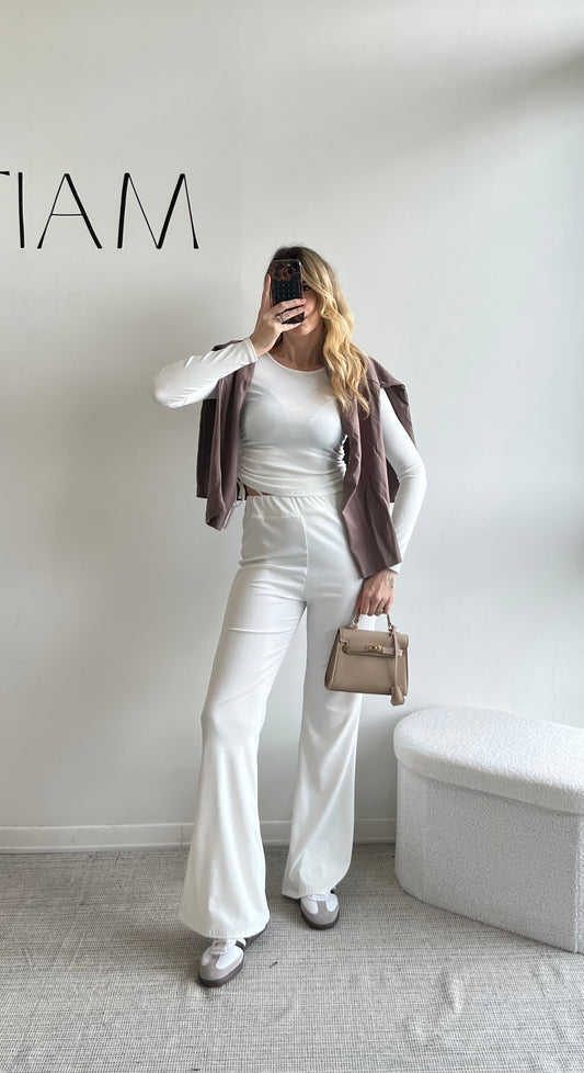 COORDINATO LUMIÈRE BIANCO