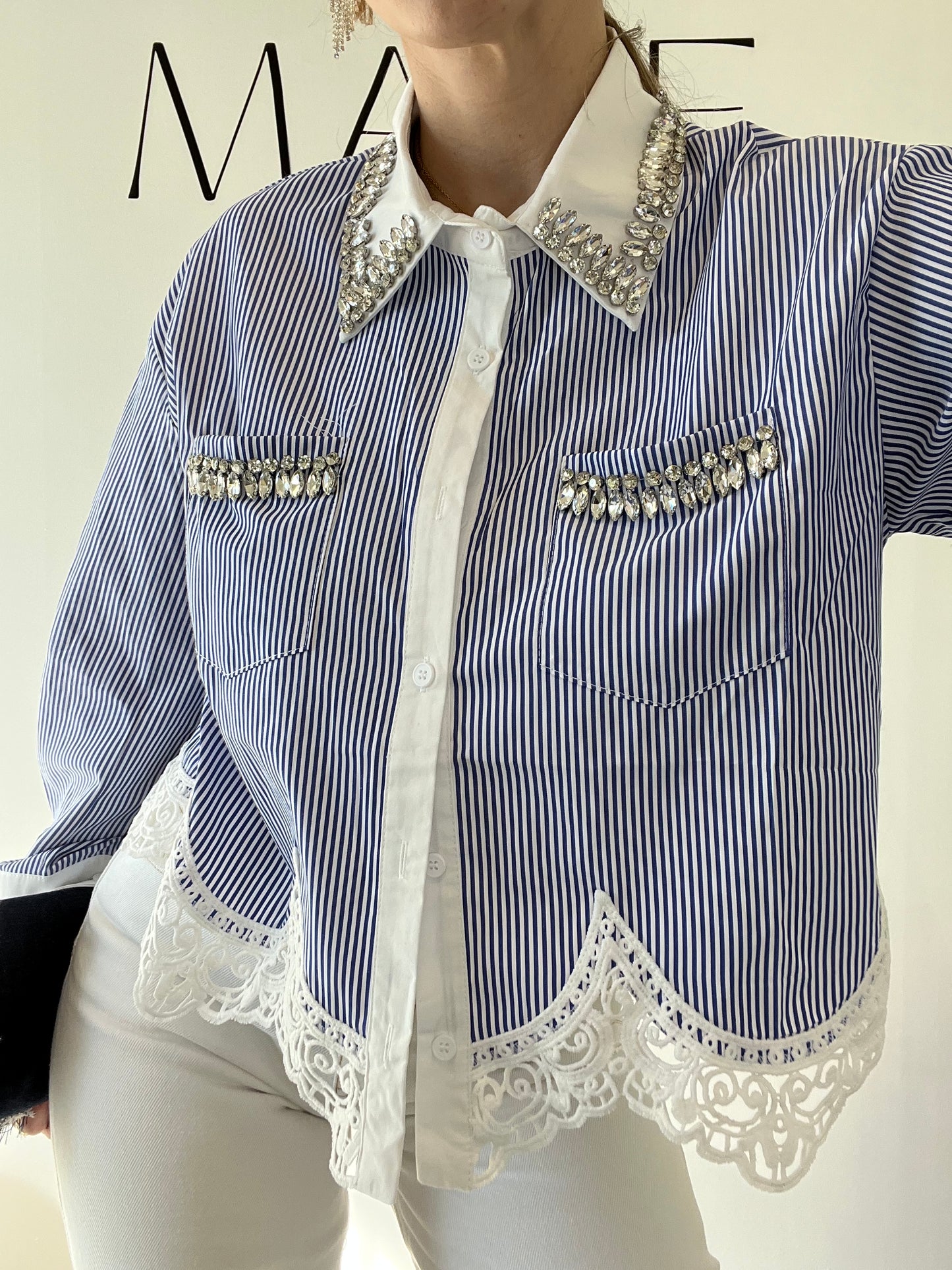 CAMICIA SESILY azzurra