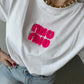T-shirt boucle