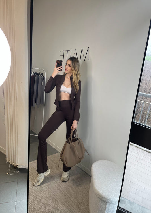 COORDINATO “Active Elegance” MARRONE