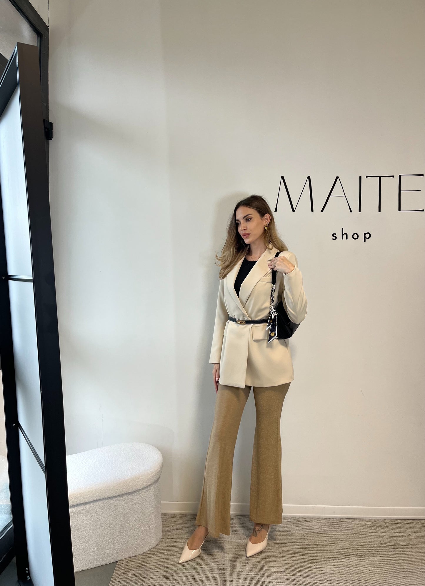 PANTALONE LUREX ÉLISE