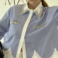 CAMICIA SESILY azzurra