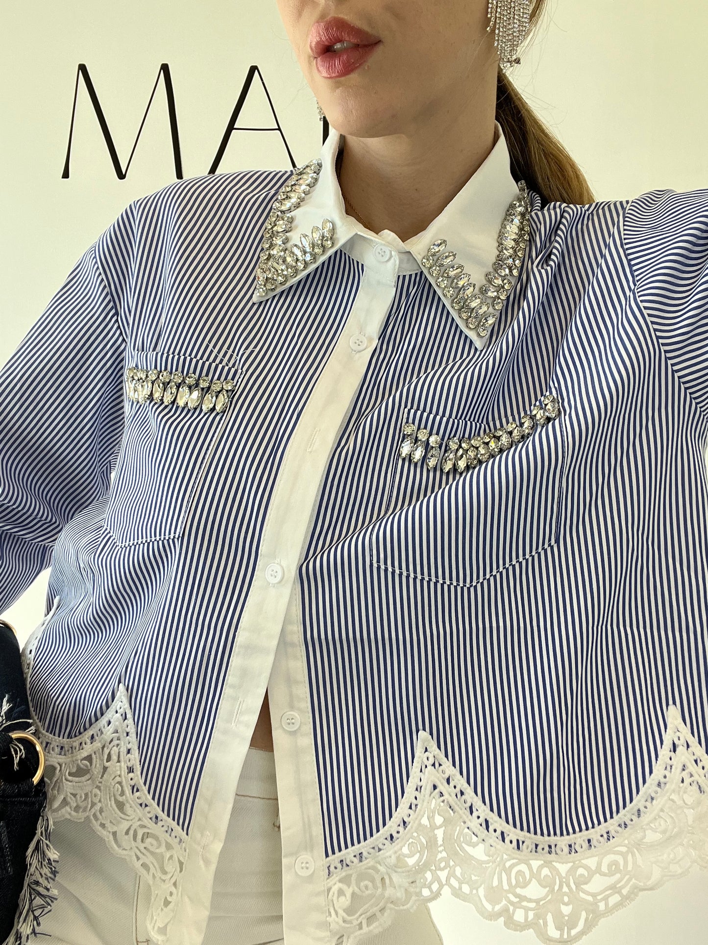 CAMICIA SESILY azzurra